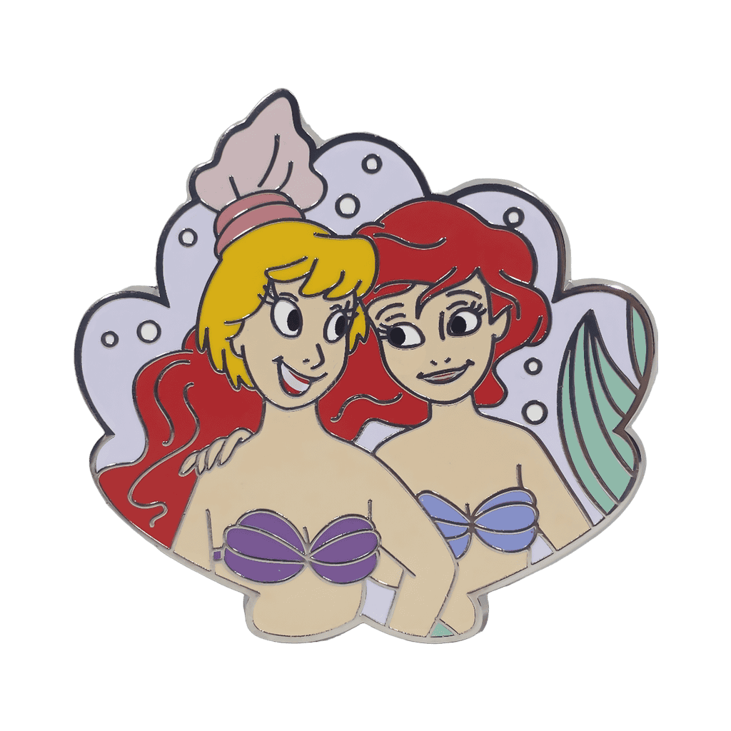 Ariel & Andrina Disney pin