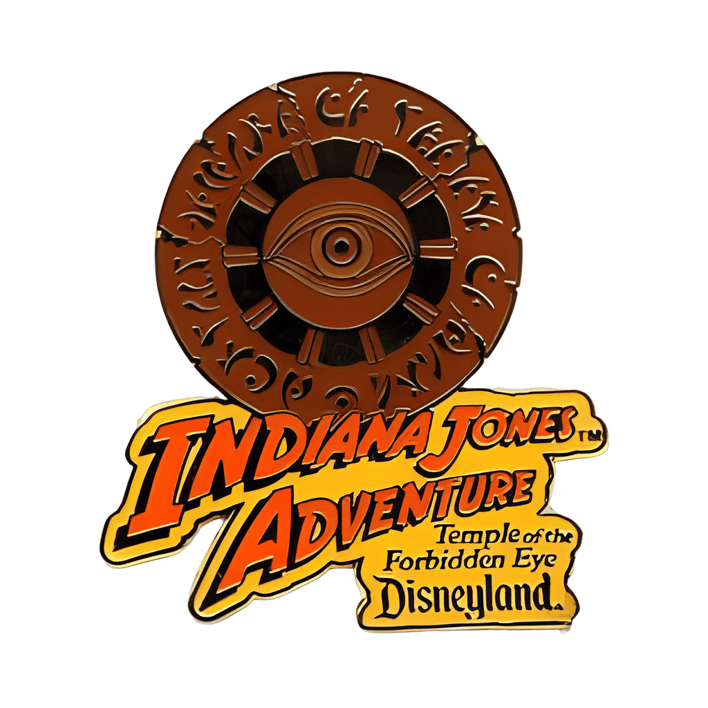 #7 — Indiana Jones Adventure (Temple of the Forbidden Eye) Disney pin