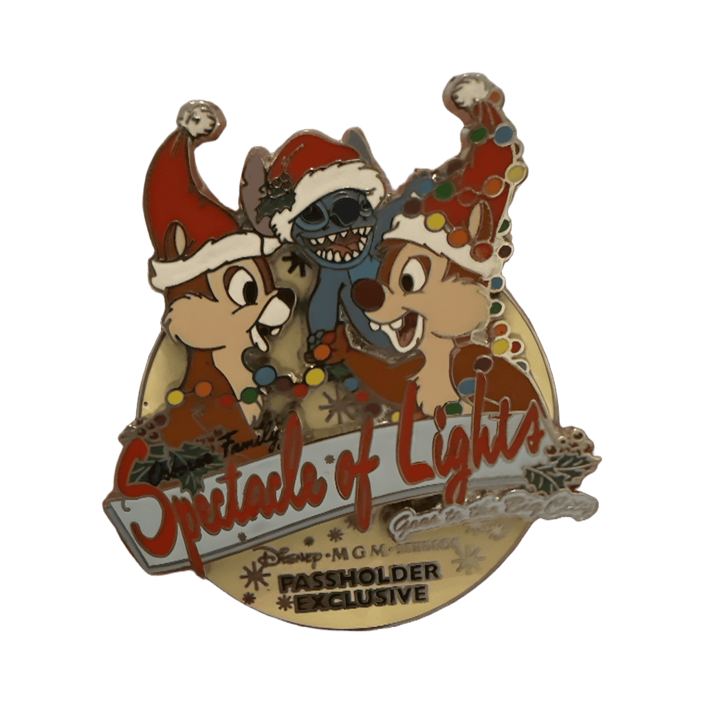 Stitch, Chip, and Dale Disney pin