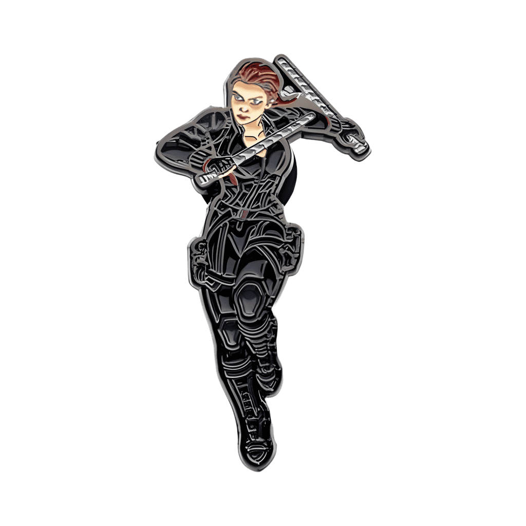 Black Widow Disney pin