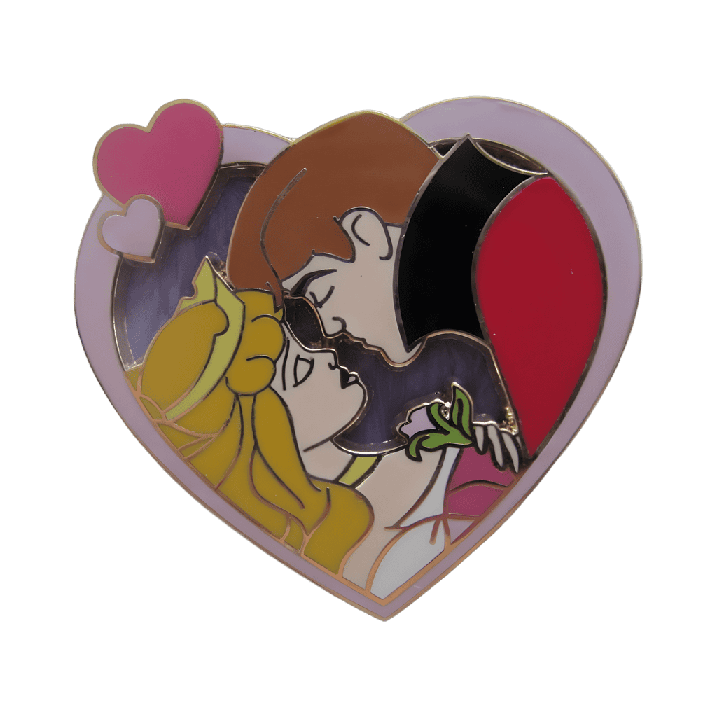 Princess Aurora and Prince Phillip Disney pin