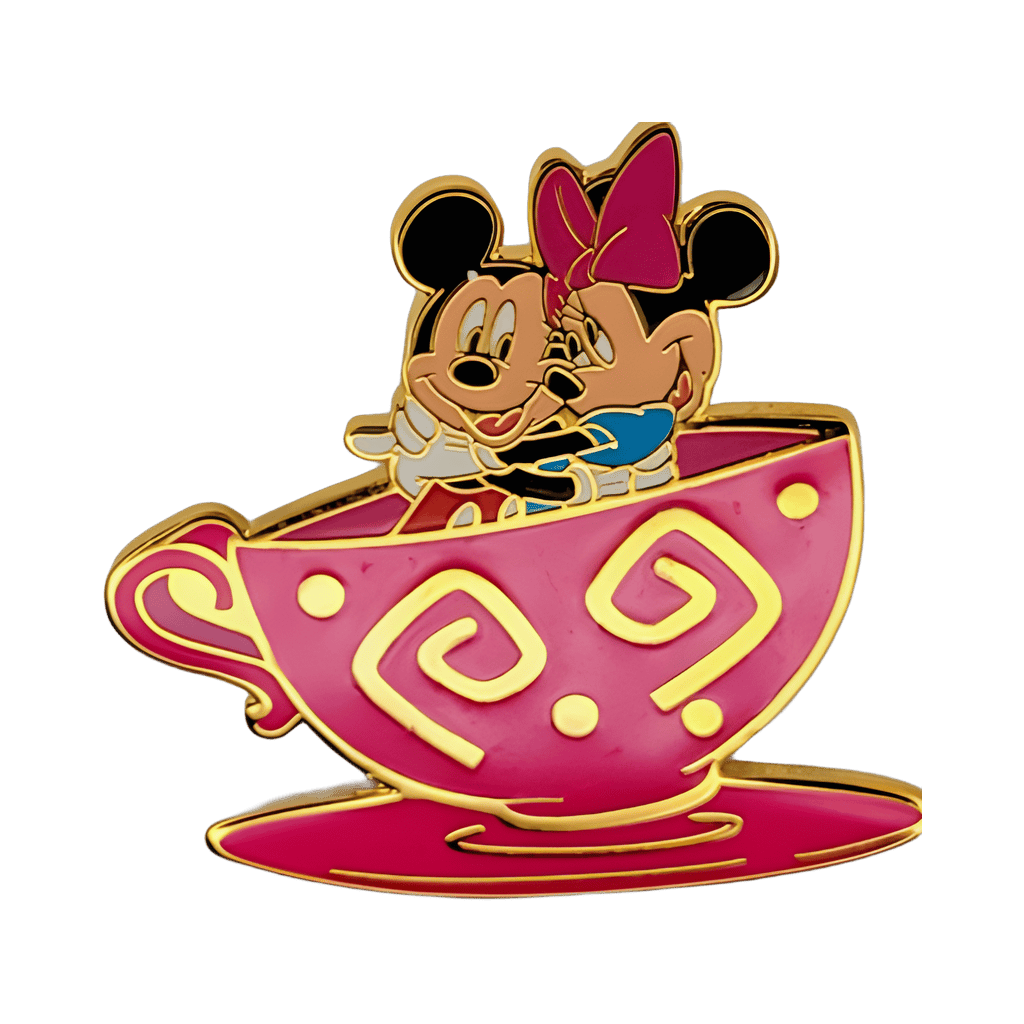 Mickey & Minnie in Teacup Disney pin