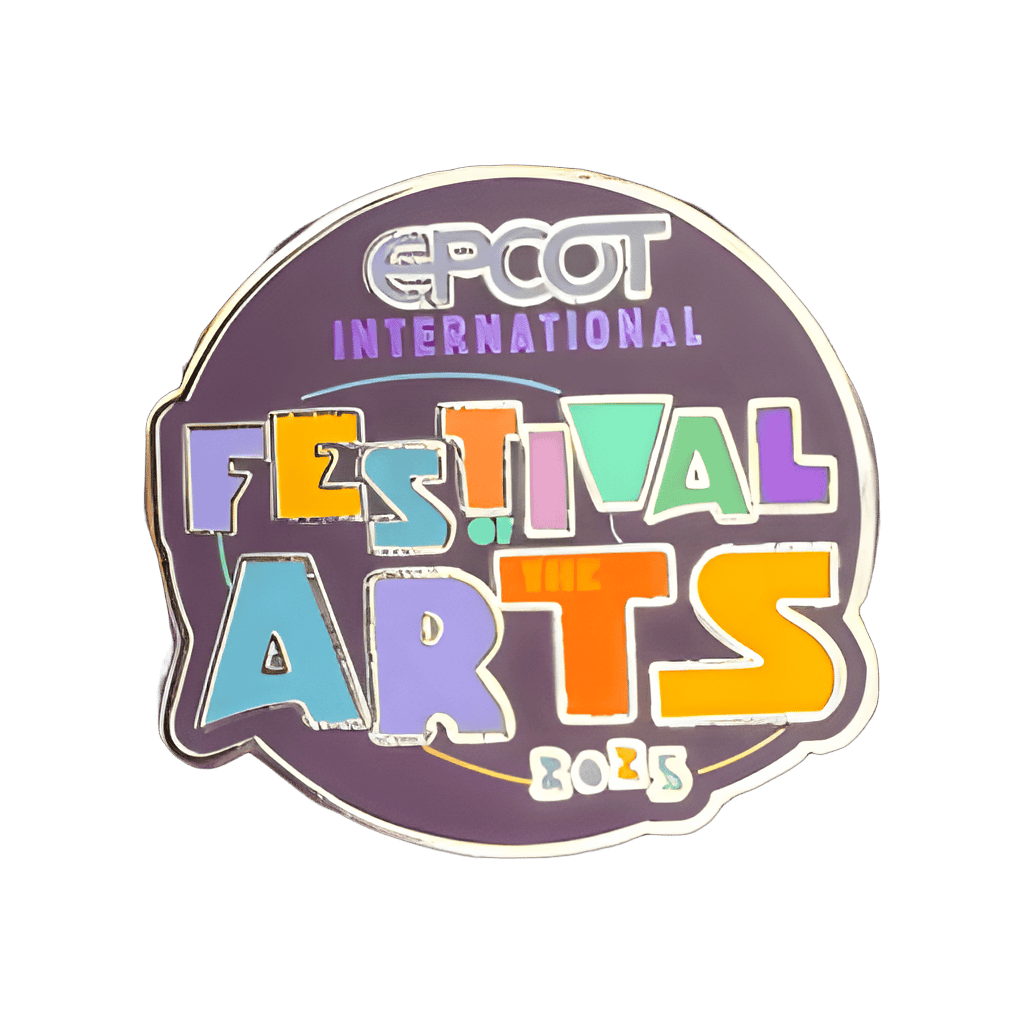 Figment and Logo Set — Purple Logo Disney pin