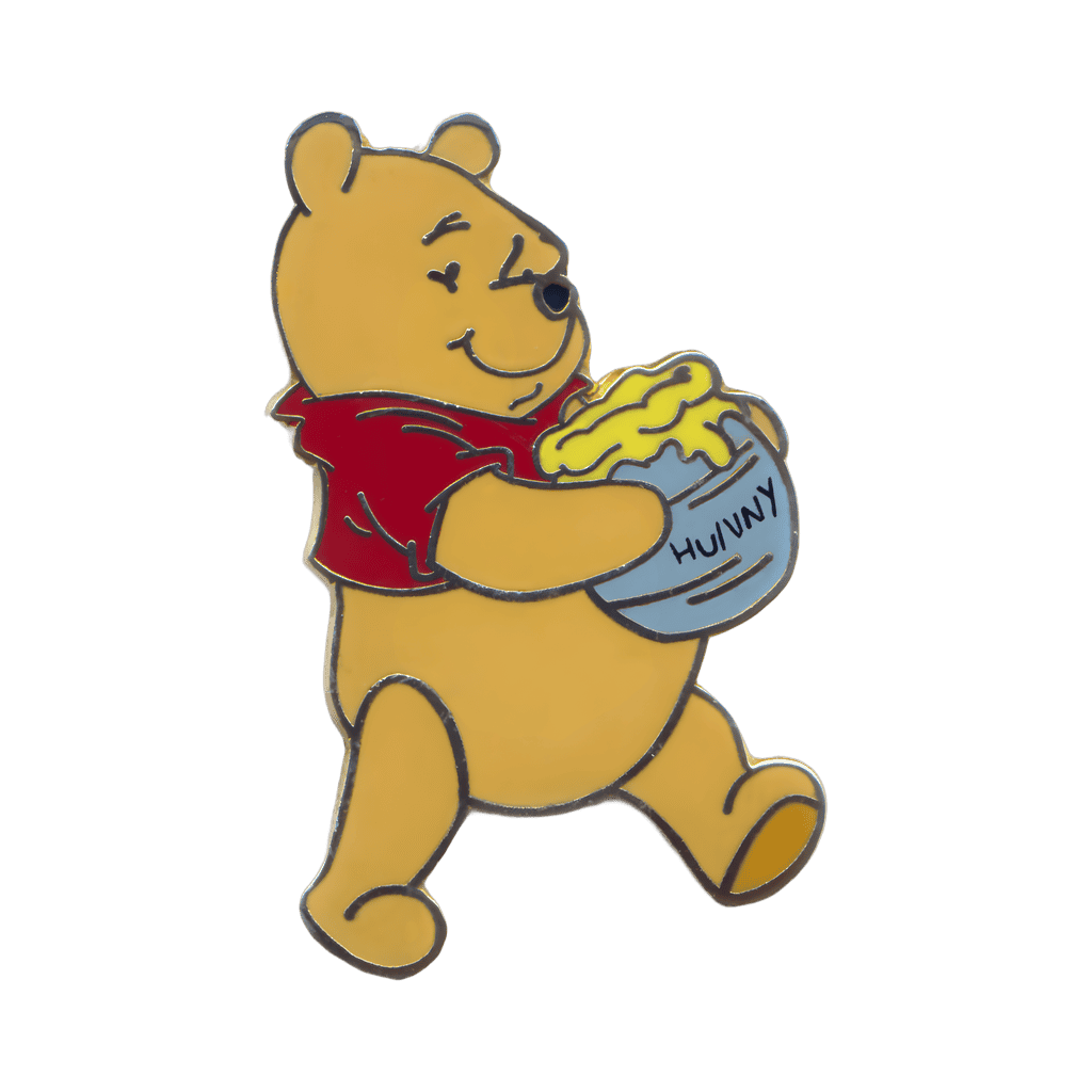 Pooh Carrying a Hunny Pot Disney pin