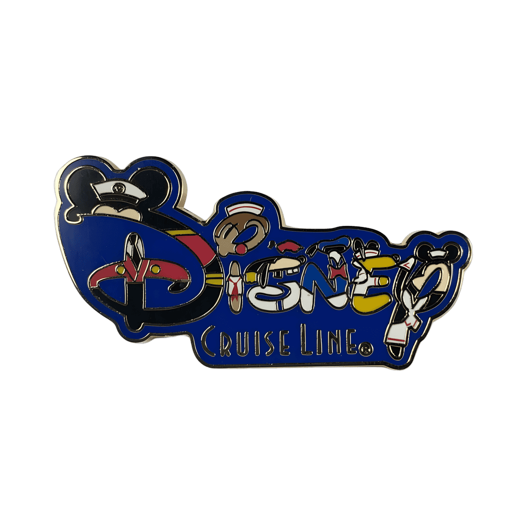 Character Letters Logo Disney pin