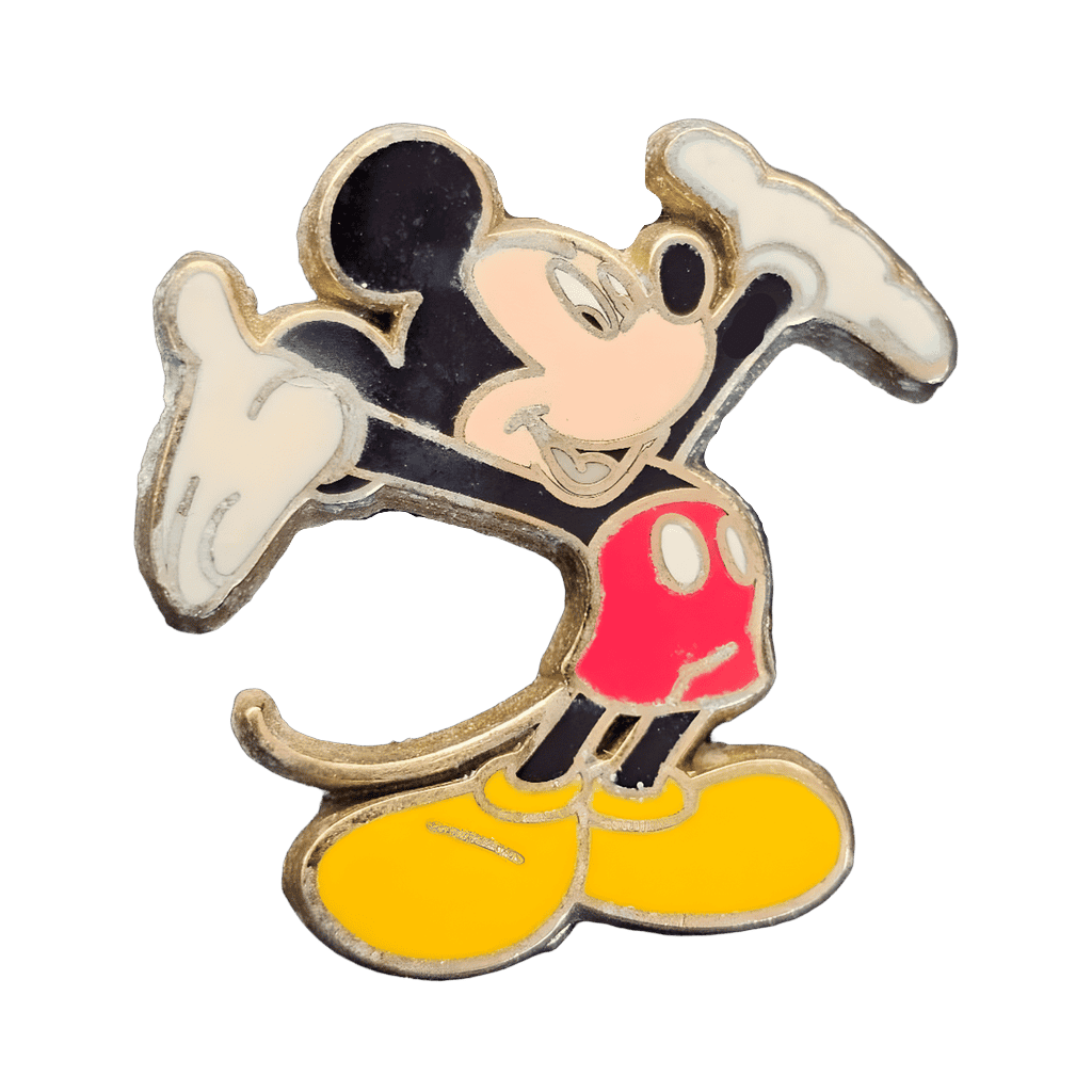 Mickey with Arms Up Disney pin