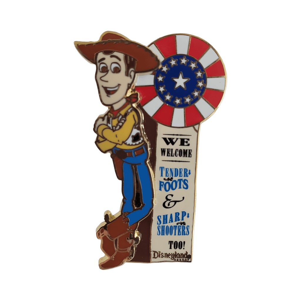 Frontierland Shootin' Exposition Disney pin