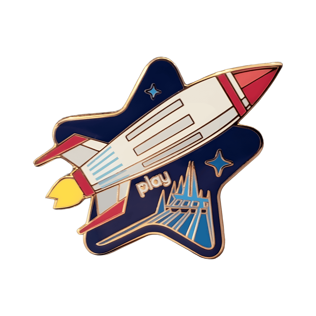 Space Mountaineer Disney pin