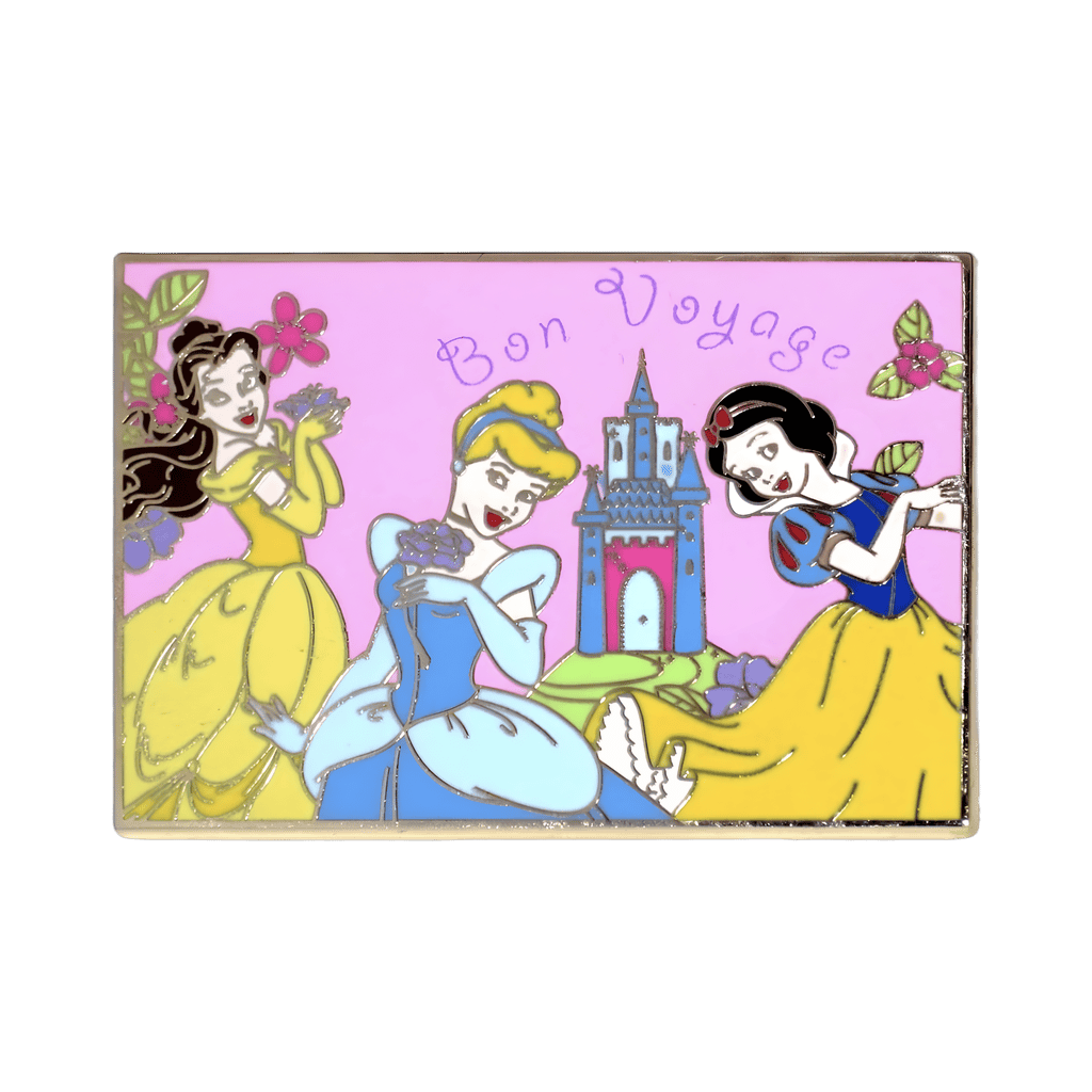 Belle, Cinderella and Snow White Disney pin