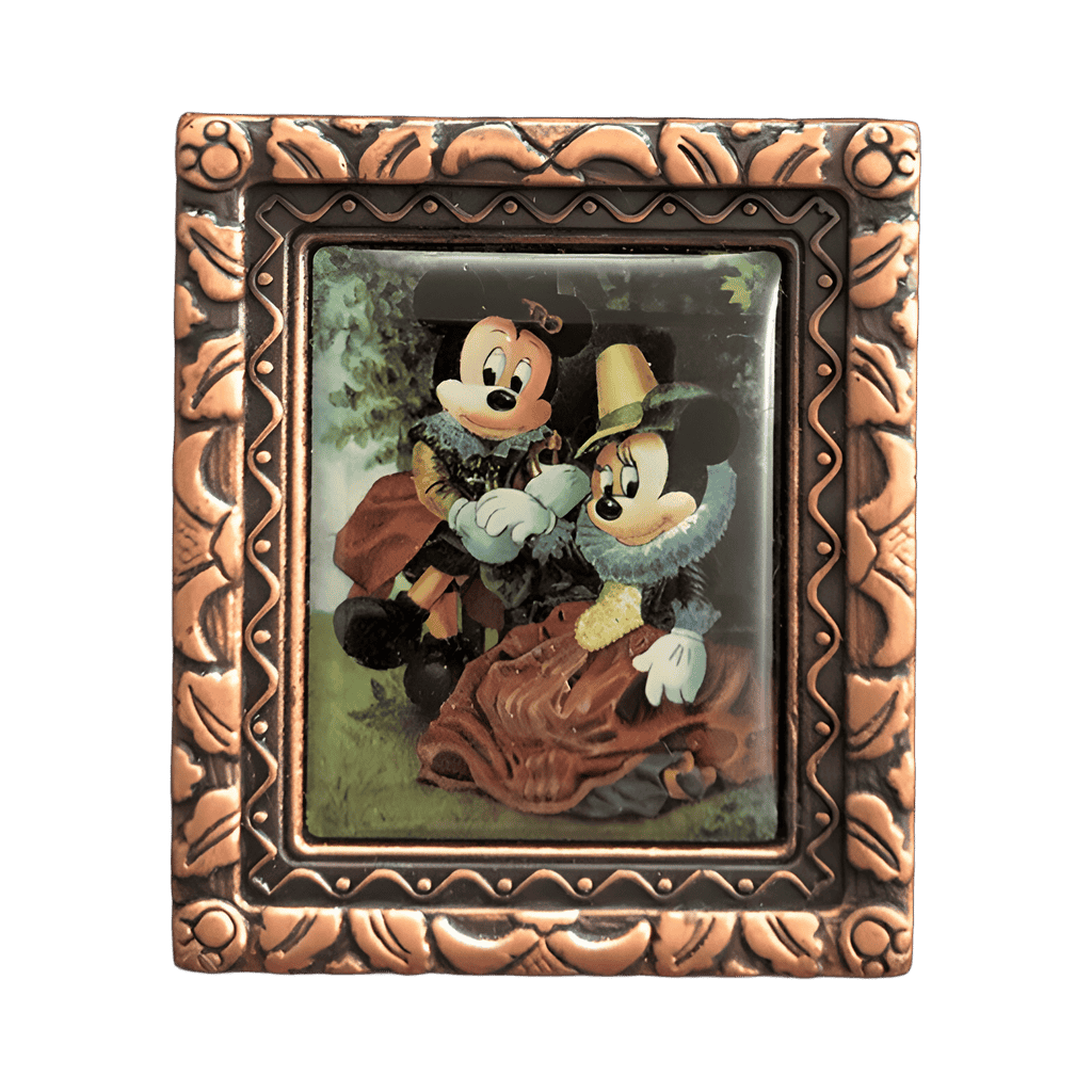 Mickey & Minnie in Reubens Disney pin