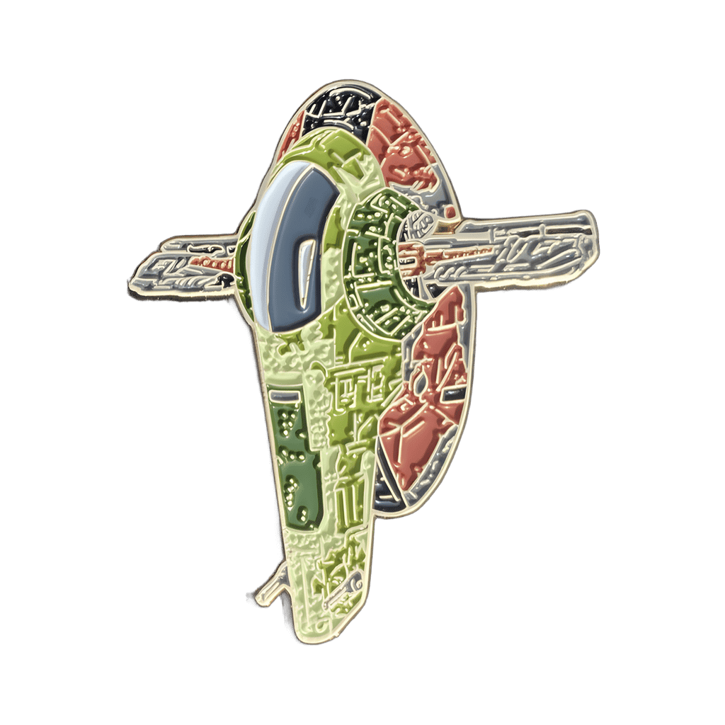 #3 - Boba Fett Starfighter Disney pin