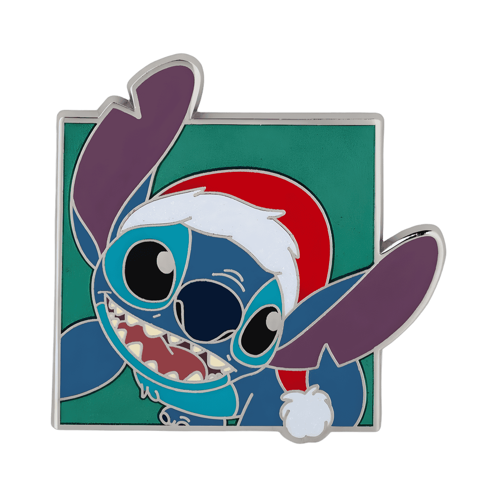 Santa Stitch Disney pin