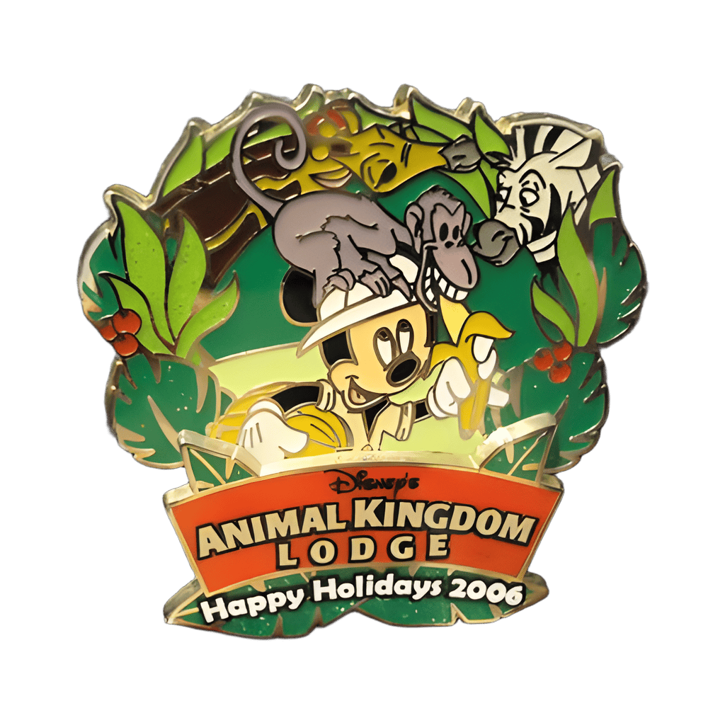 Happy Holidays - Animal Kingdom Lodge Disney pin