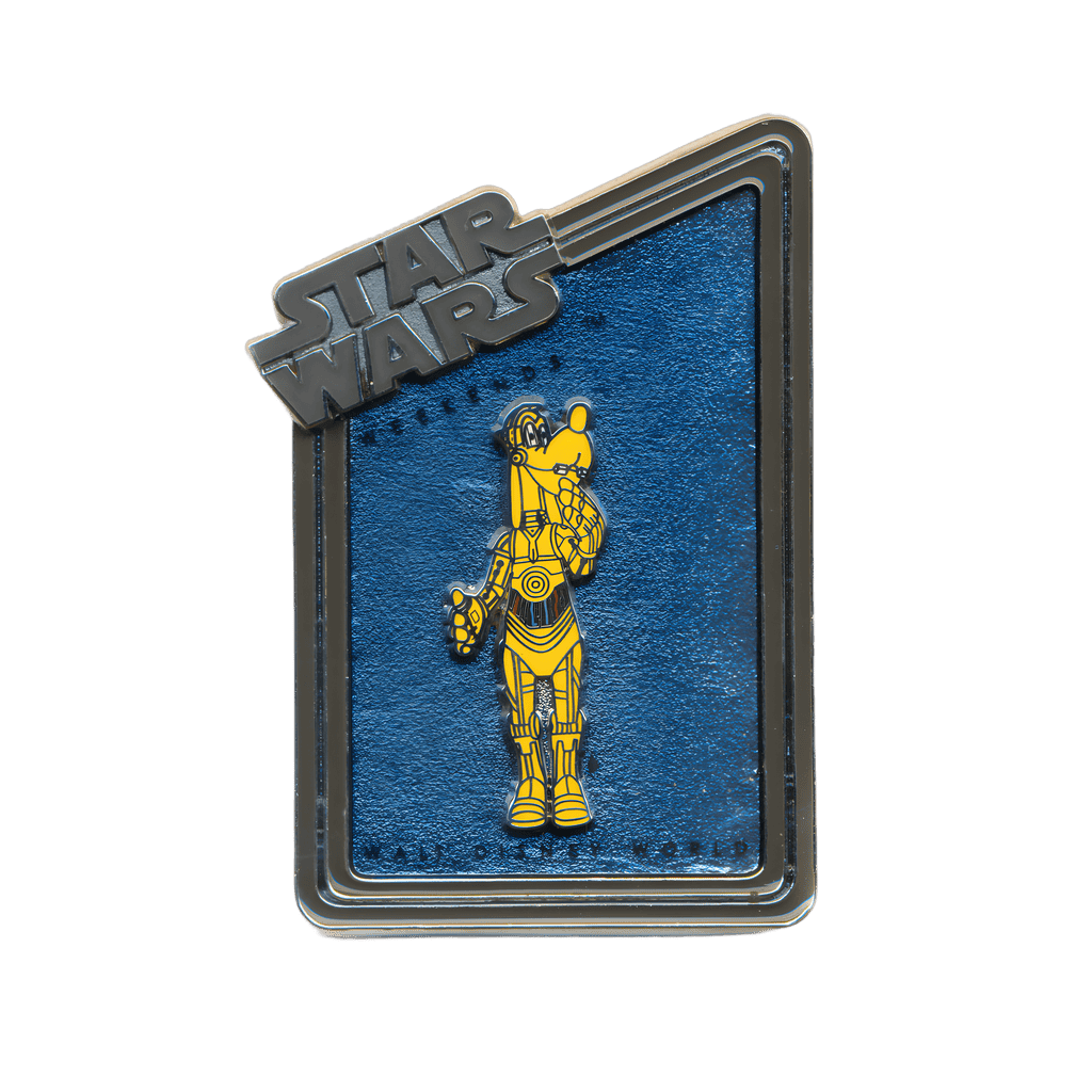 Goofy as C-3P0 Disney pin