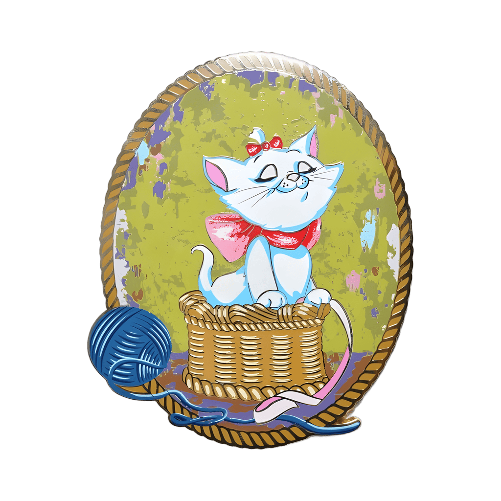 Basket Full of Fun w/Marie Disney pin