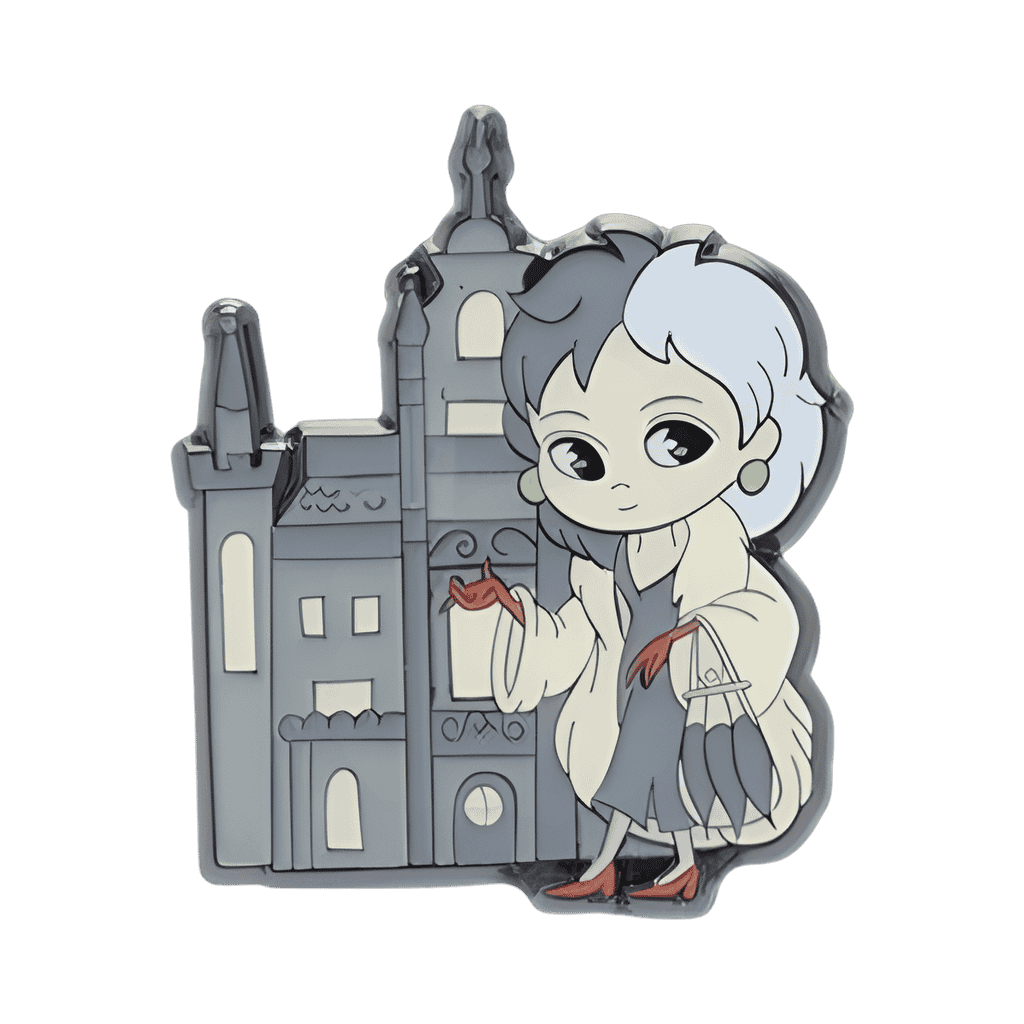 Cruella De Vil and Hell Hall Disney pin