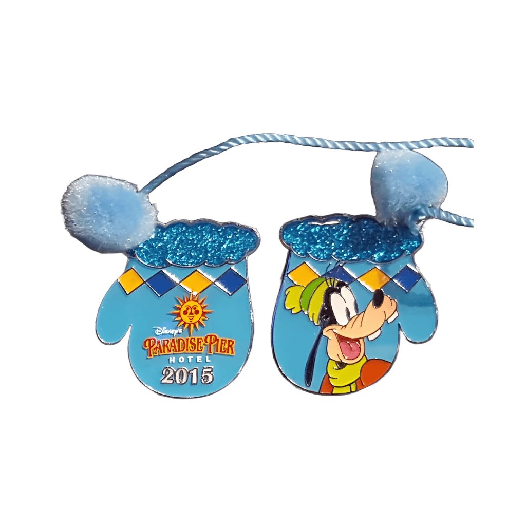 Paradise Pier Hotel - Goofy Mittens Disney pin