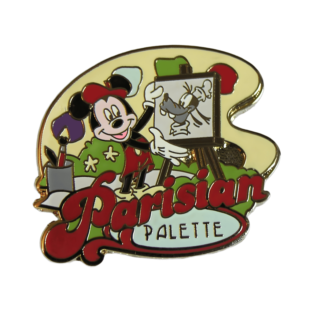 Artist Mickey Mouse - Parisian Palette Disney pin