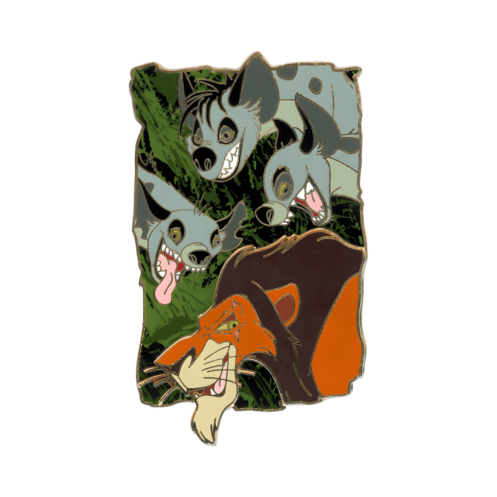 Jim Tronoski - Scar, Ed, Shenzi and Banzai Disney pin
