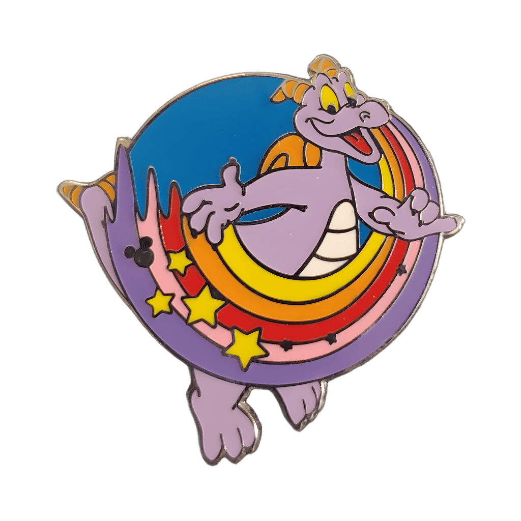Figment Rainbow 3 - WDW 2005 Cast Lanyard Collection Disney pin