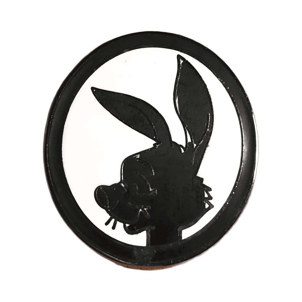Rabbit Silhouette Disney pin