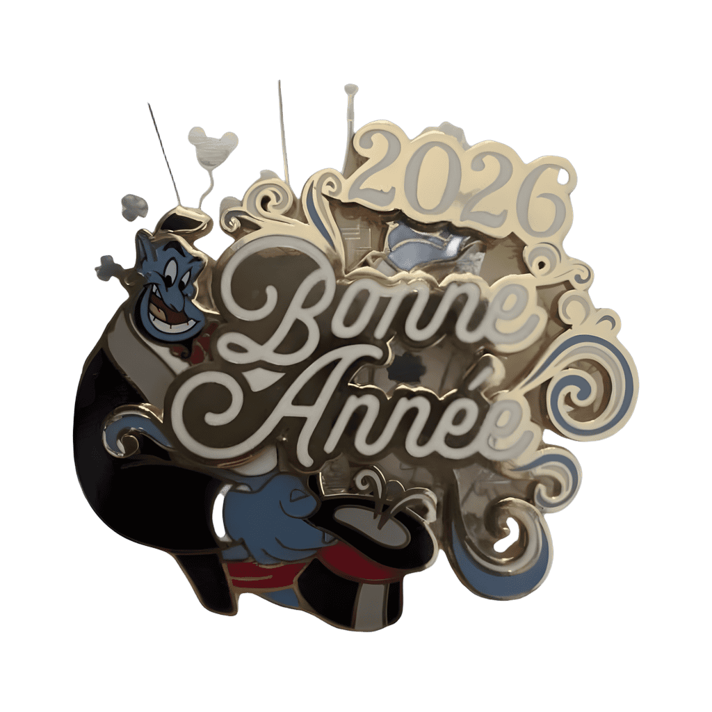 Bonne Année 2026 - Génie Disney pin