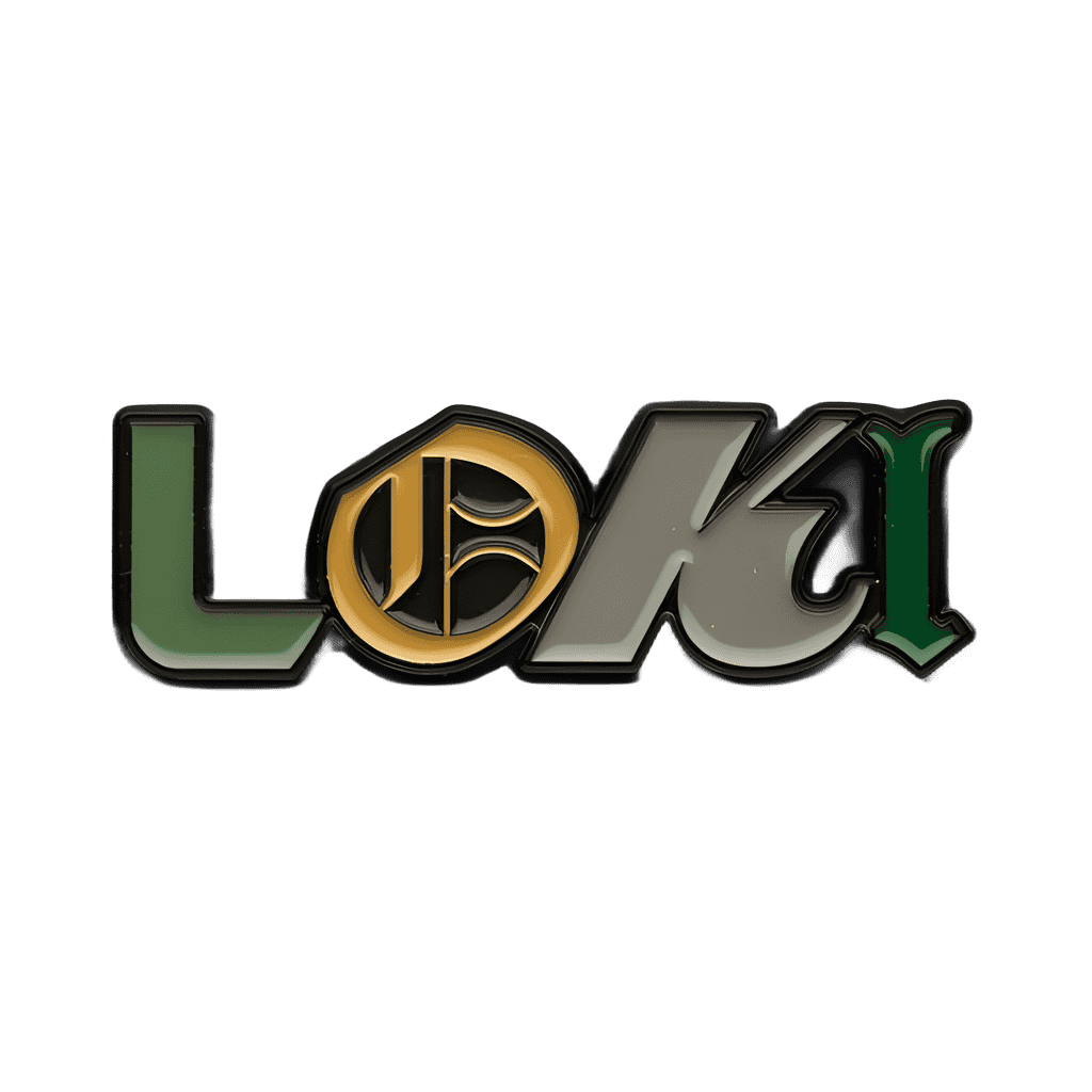 Official Marvel's Loki Logo Disney pin