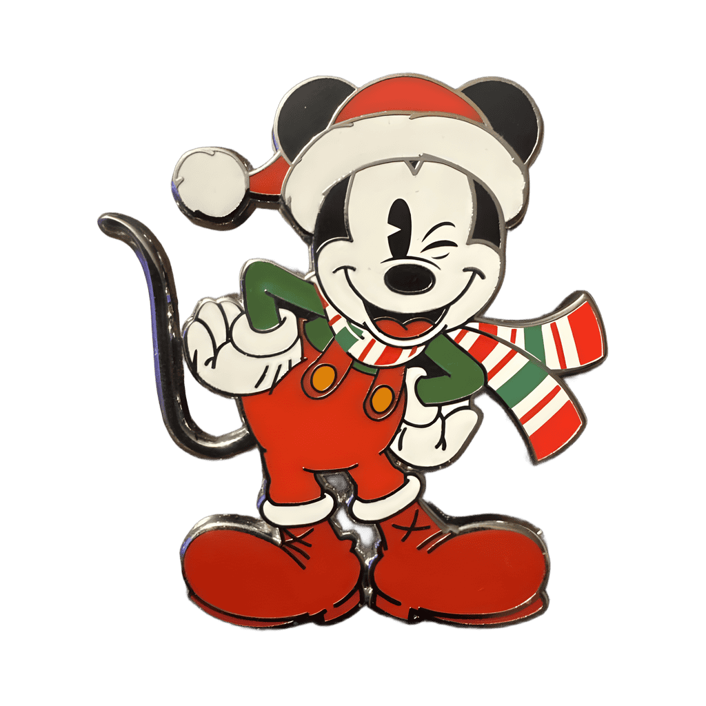 Christmas Mickey Disney pin