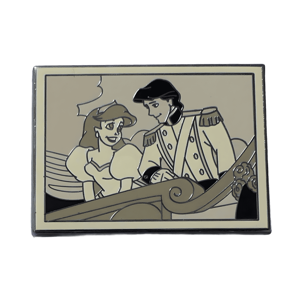 Ariel and Eric Wedding CHASER Disney pin