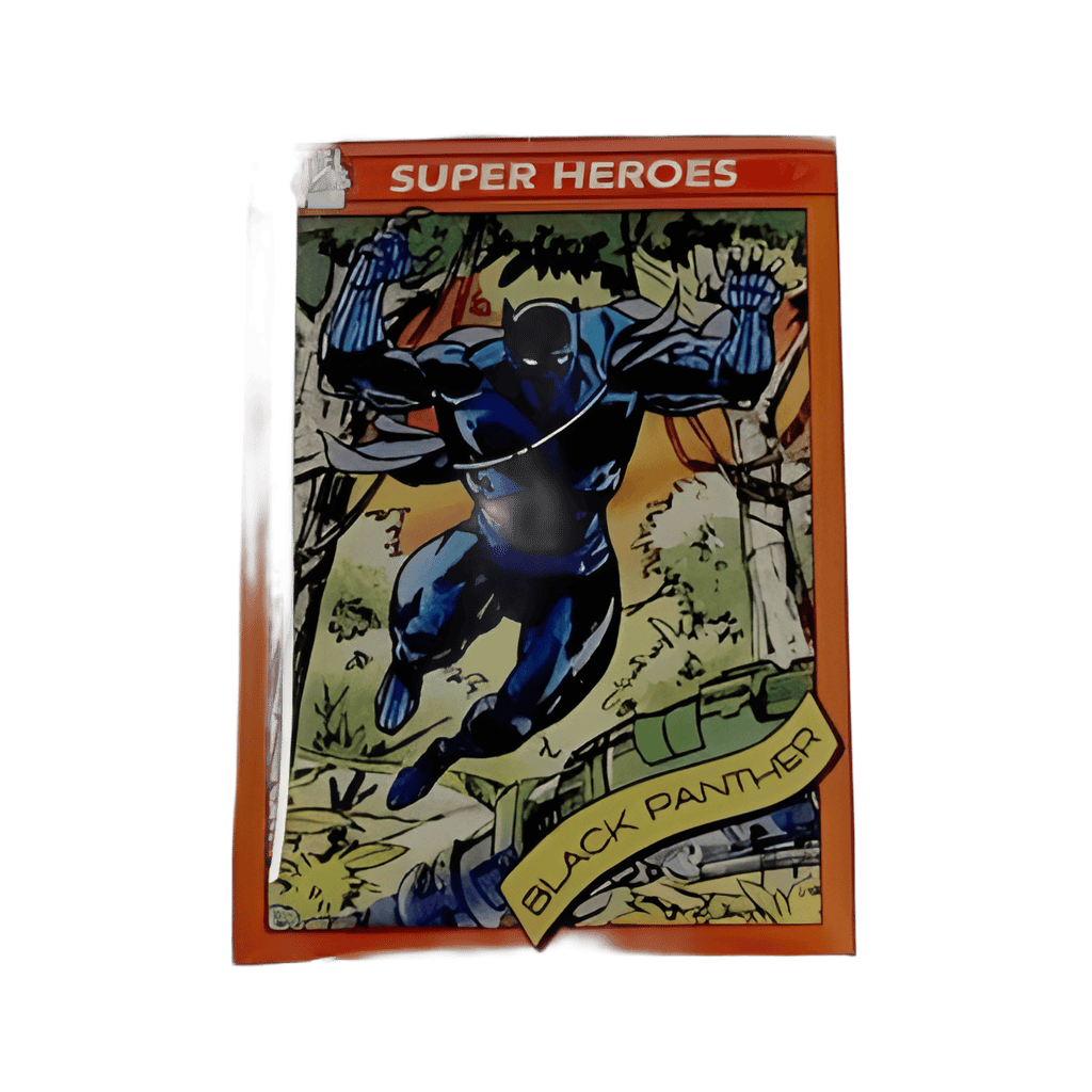Black Panther Trading Card Disney pin