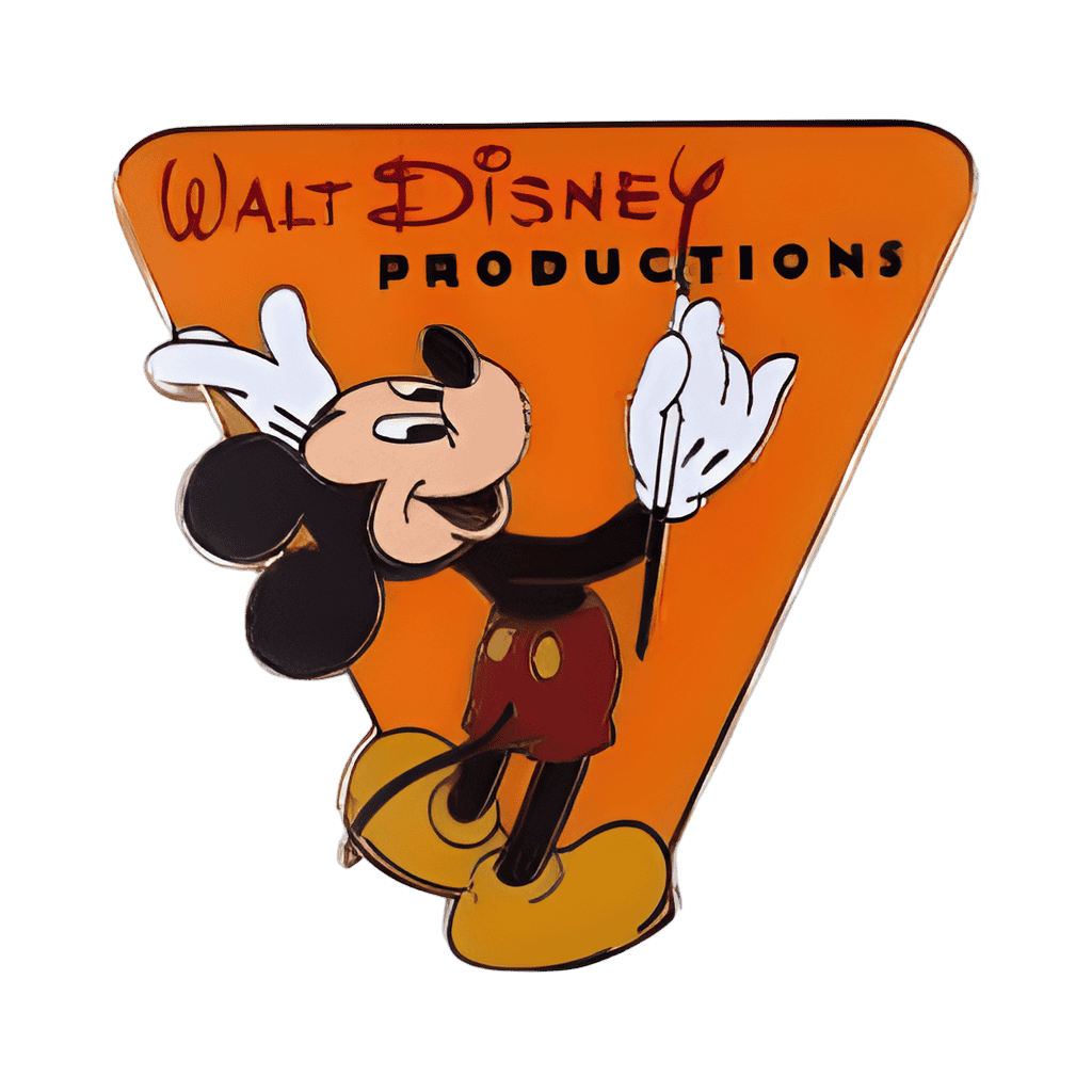 Walt Disney Productions Logo Disney pin