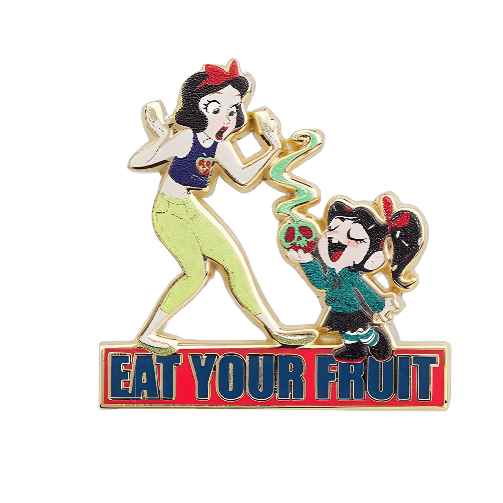 Snow White and Vanellope Disney pin