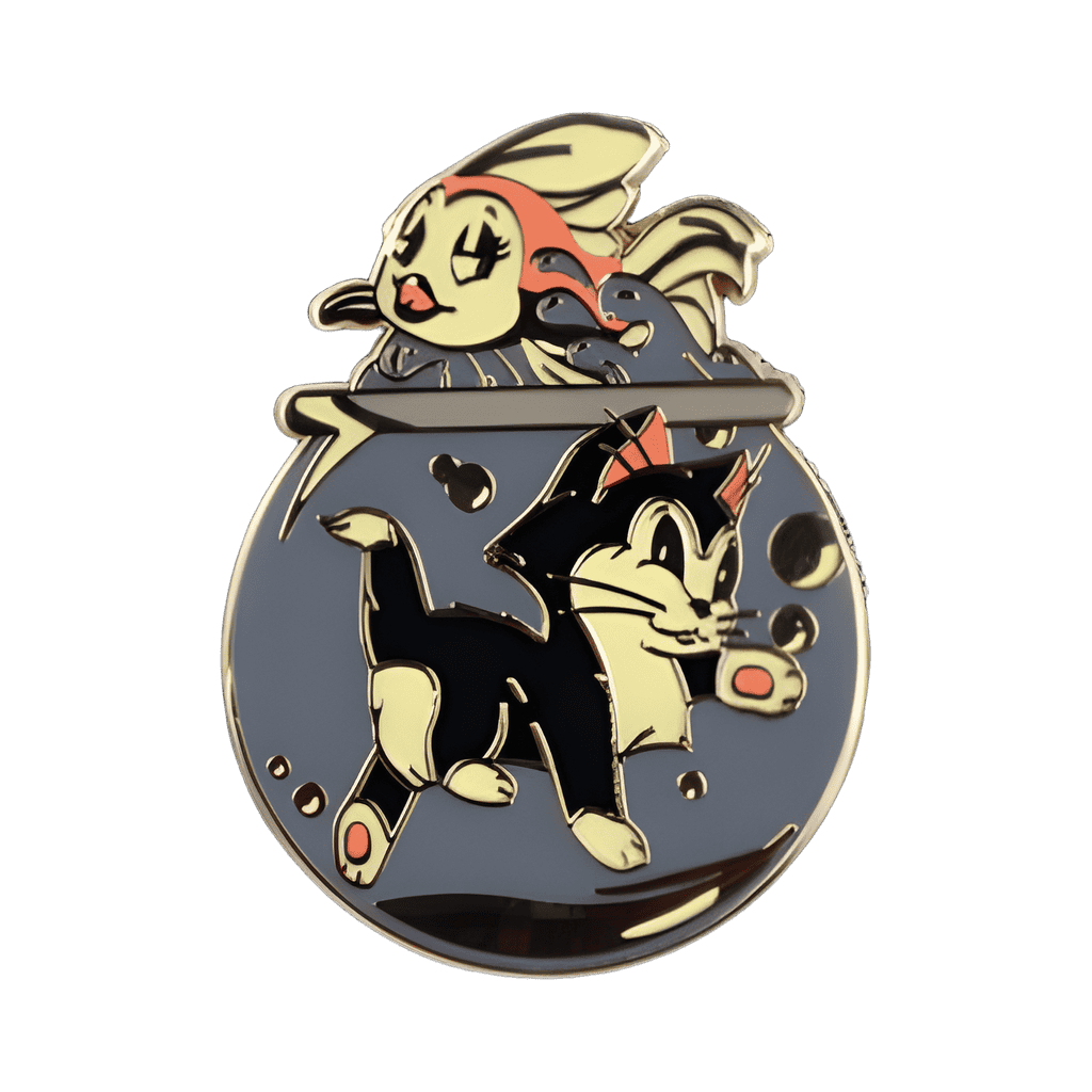 Cleo & Figaro Disney pin