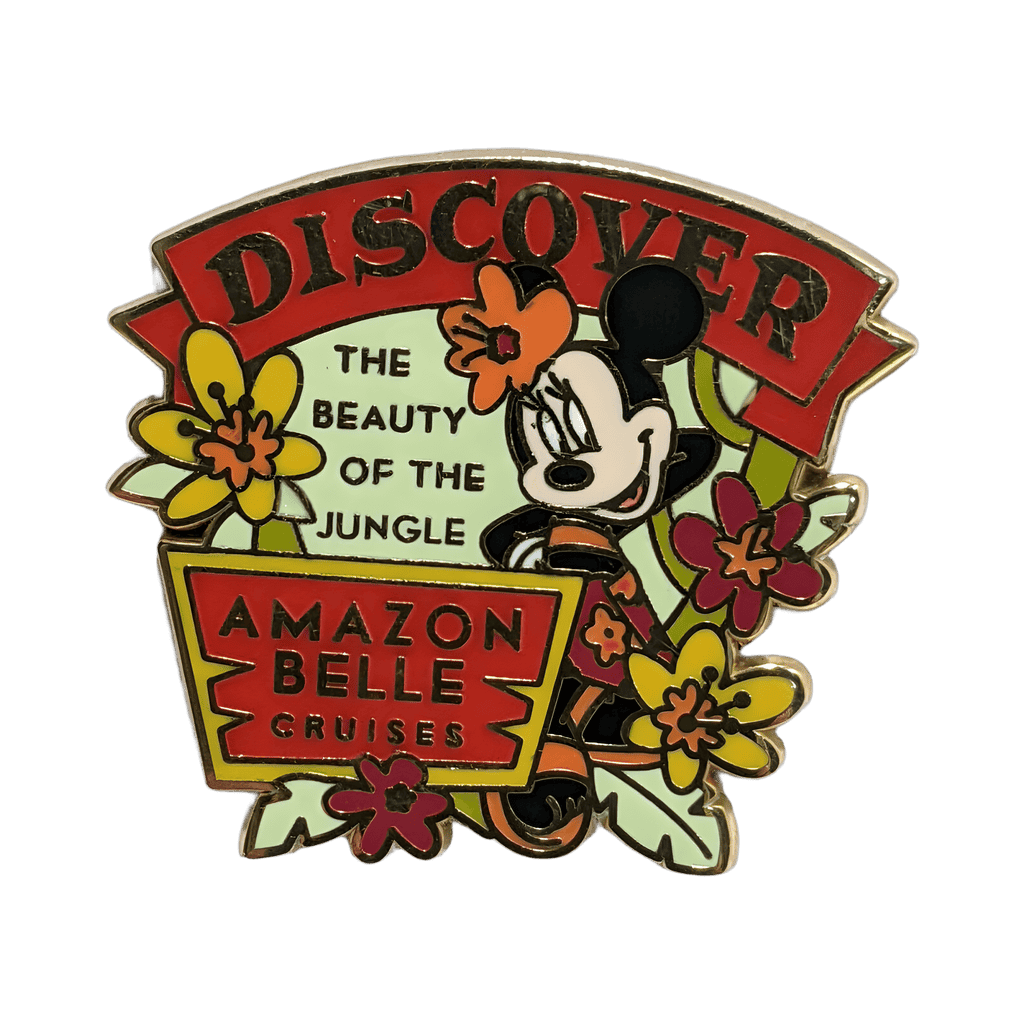 Discover the Beauty of the Jungle - Amazon Belle Cruises - Minnie Mouse Disney pin
