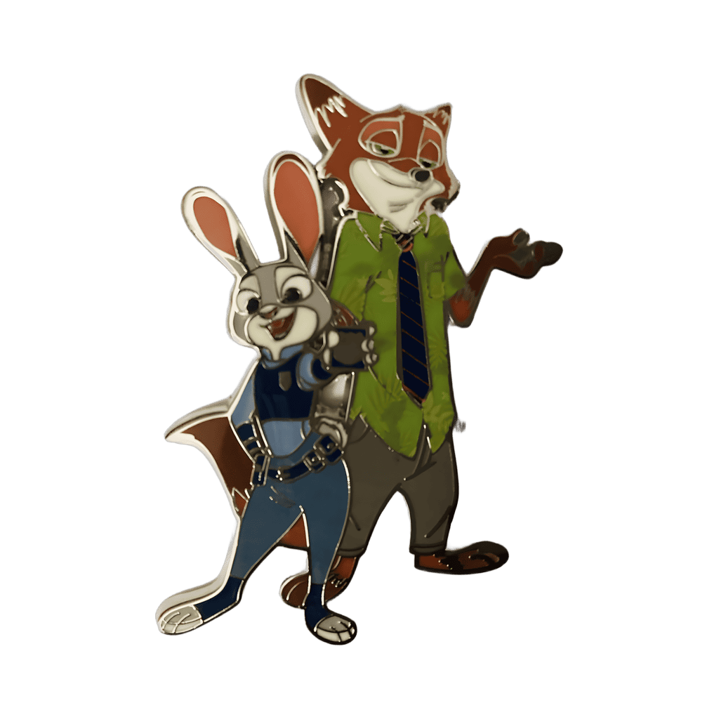 Nick and Judy Disney pin