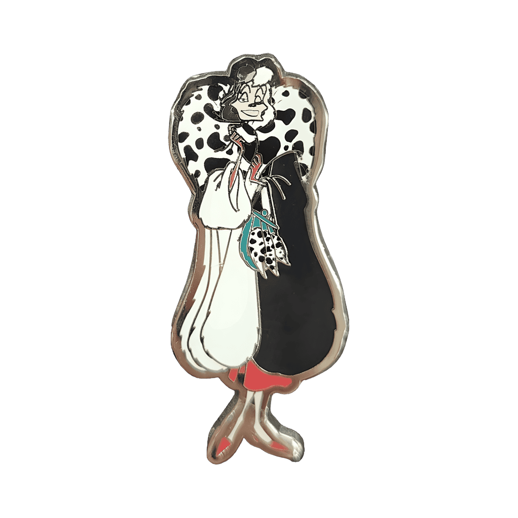 Cruella de Vil with Teal Bag Disney pin