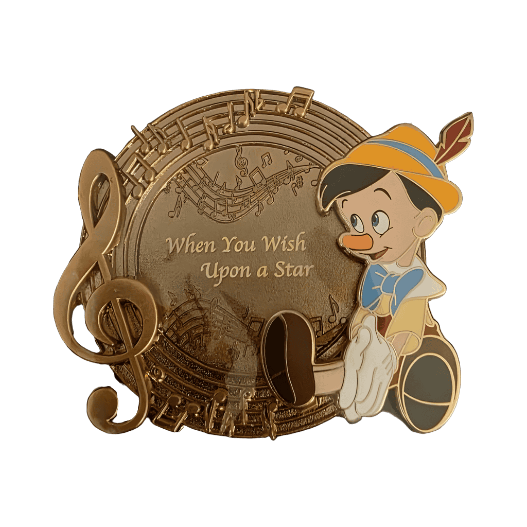 Pinocchio - When You Wish Upon a Star Disney pin