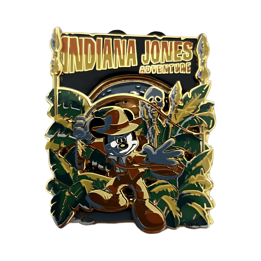 Indiana Jones Adventure Mickey Mouse Disney pin