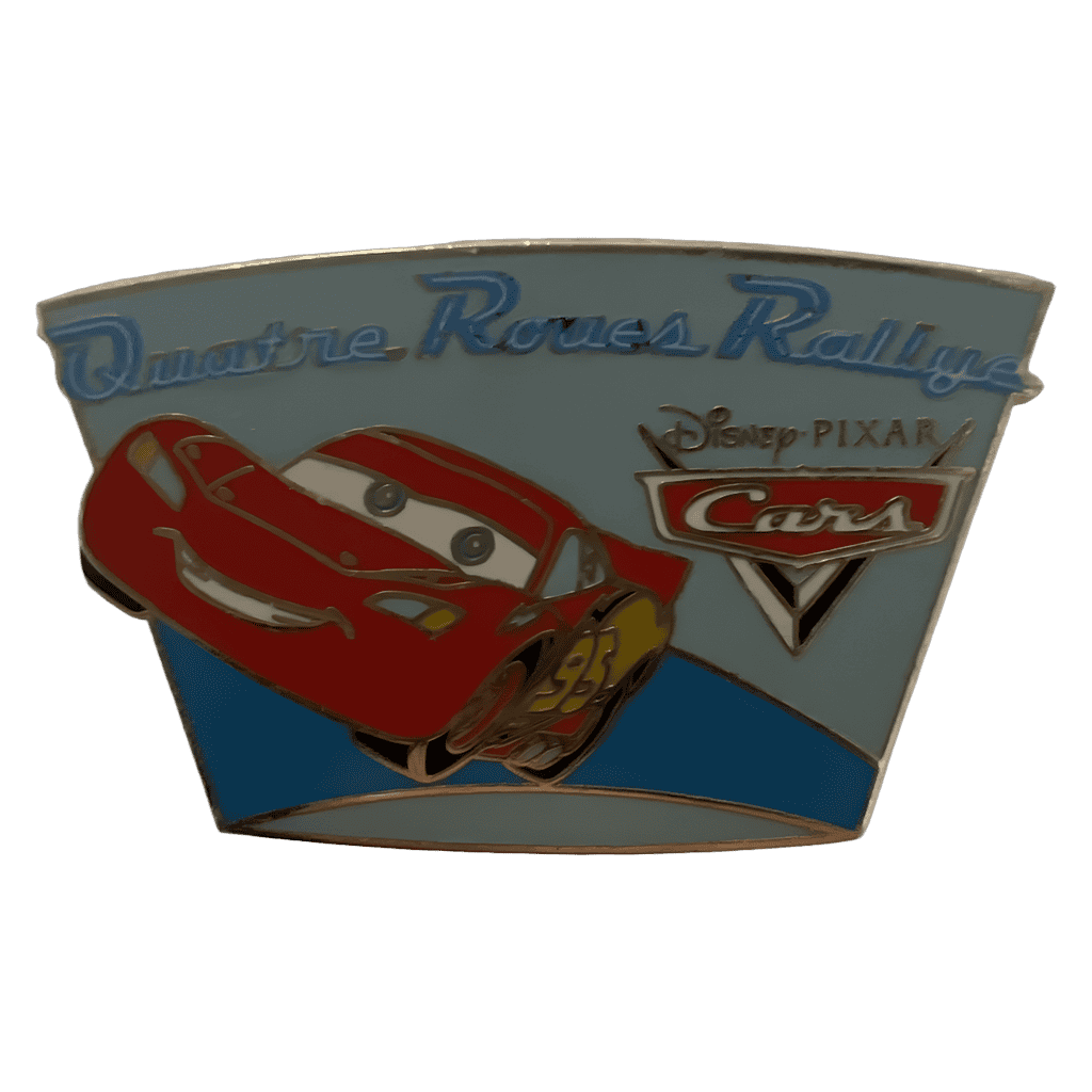 Quatre Roues Rallye Disney pin