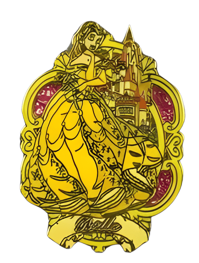 Belle Disney pin