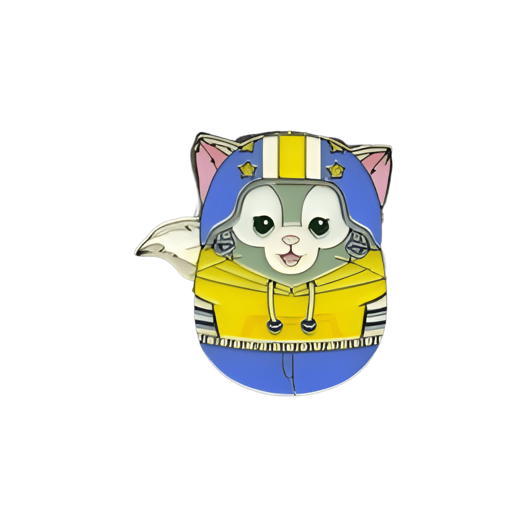Mystery Character Eggs in Helmets Tin - Gelatoni Disney pin