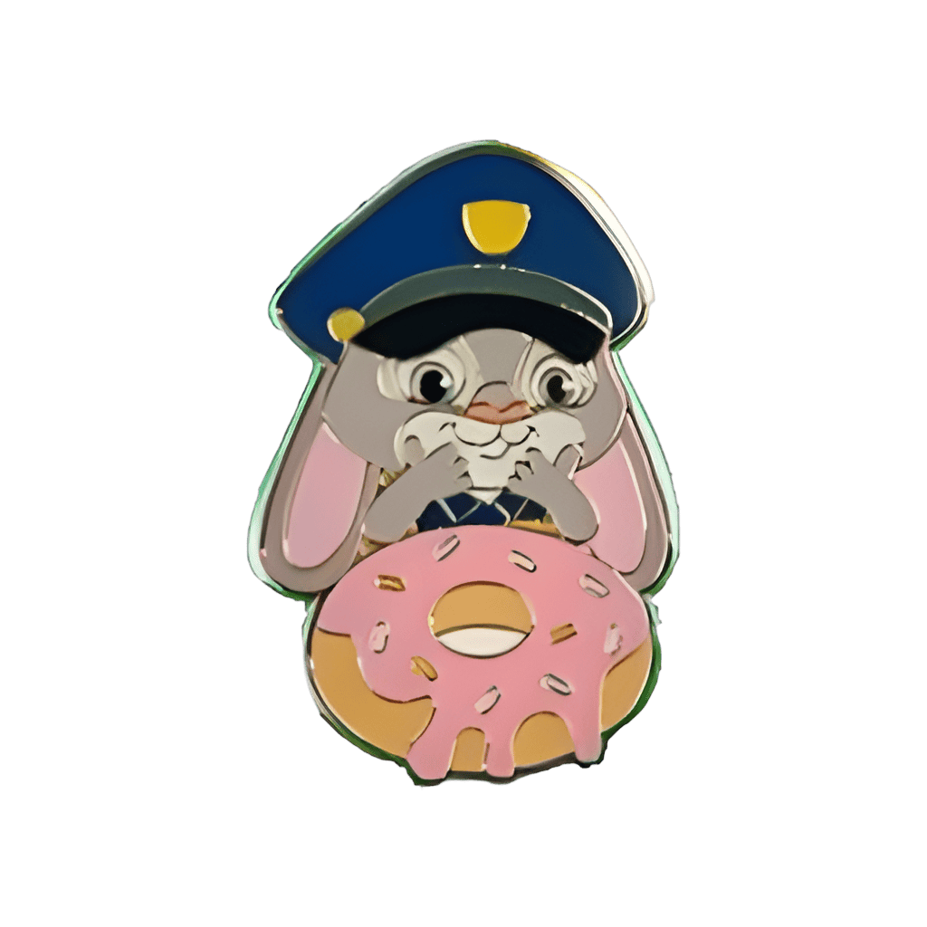 Young Zootopia Characters & Donuts Starter Set — Judy Hopps Disney pin