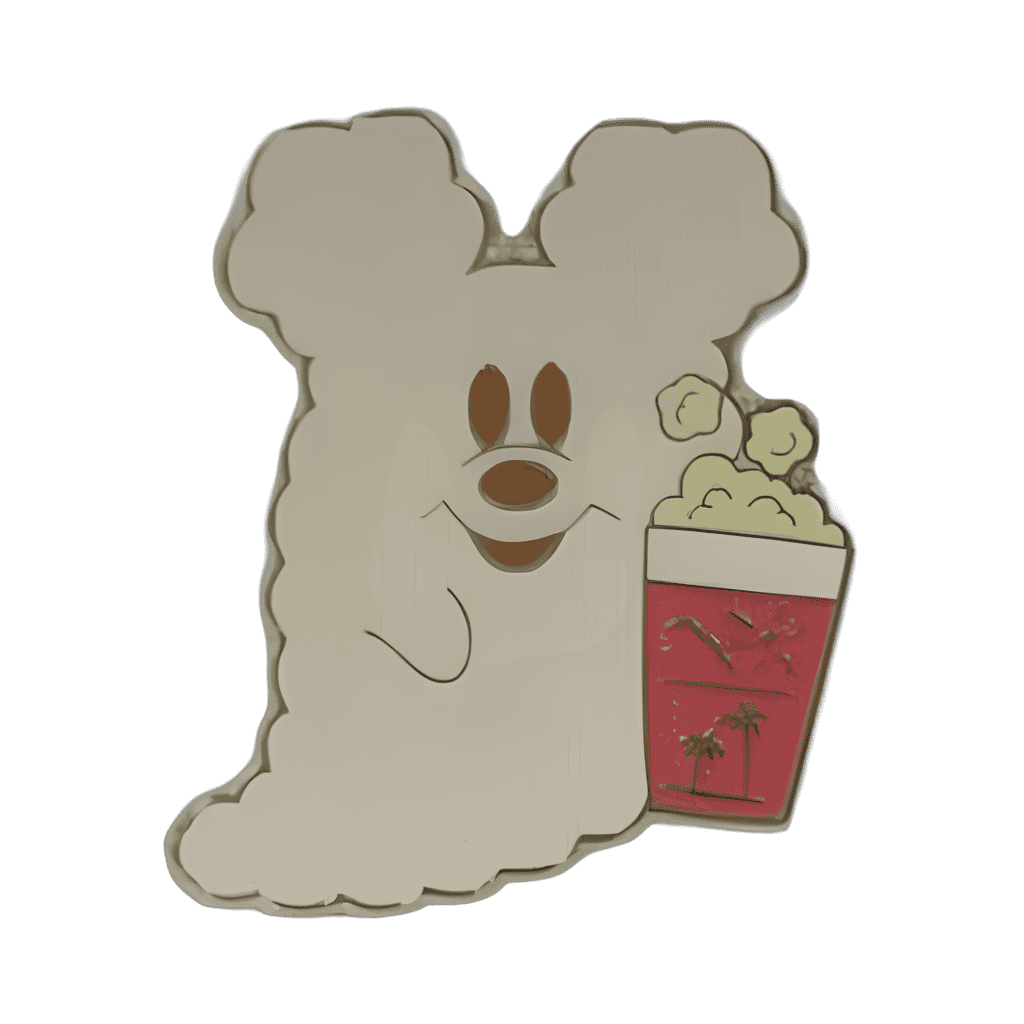 Popcorn Mickey Ghost Disney pin