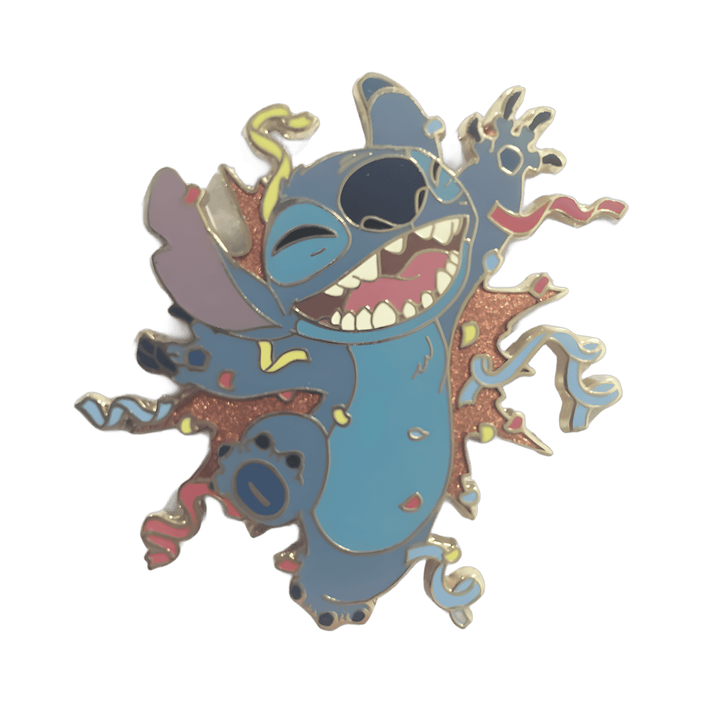 Confetti Stitch Disney pin