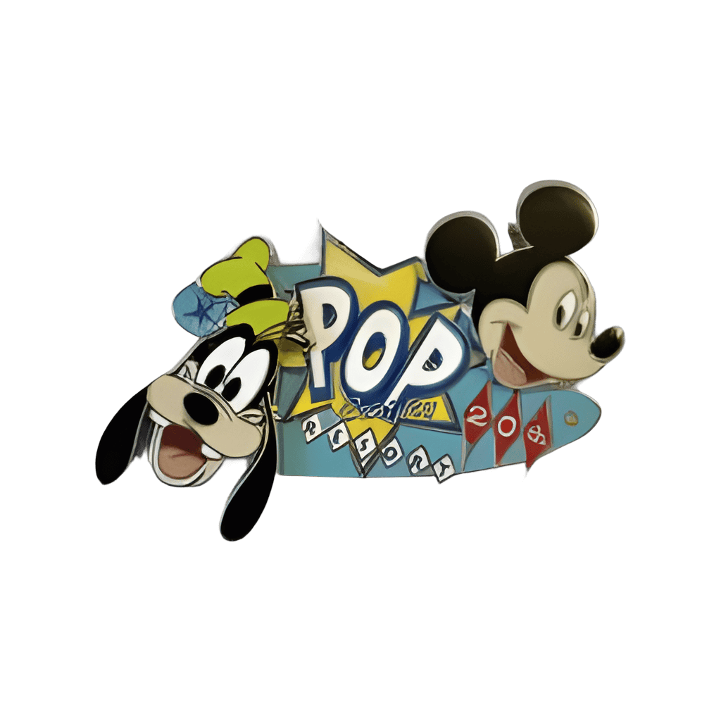 20th Anniversary - Goofy & Mickey Disney pin