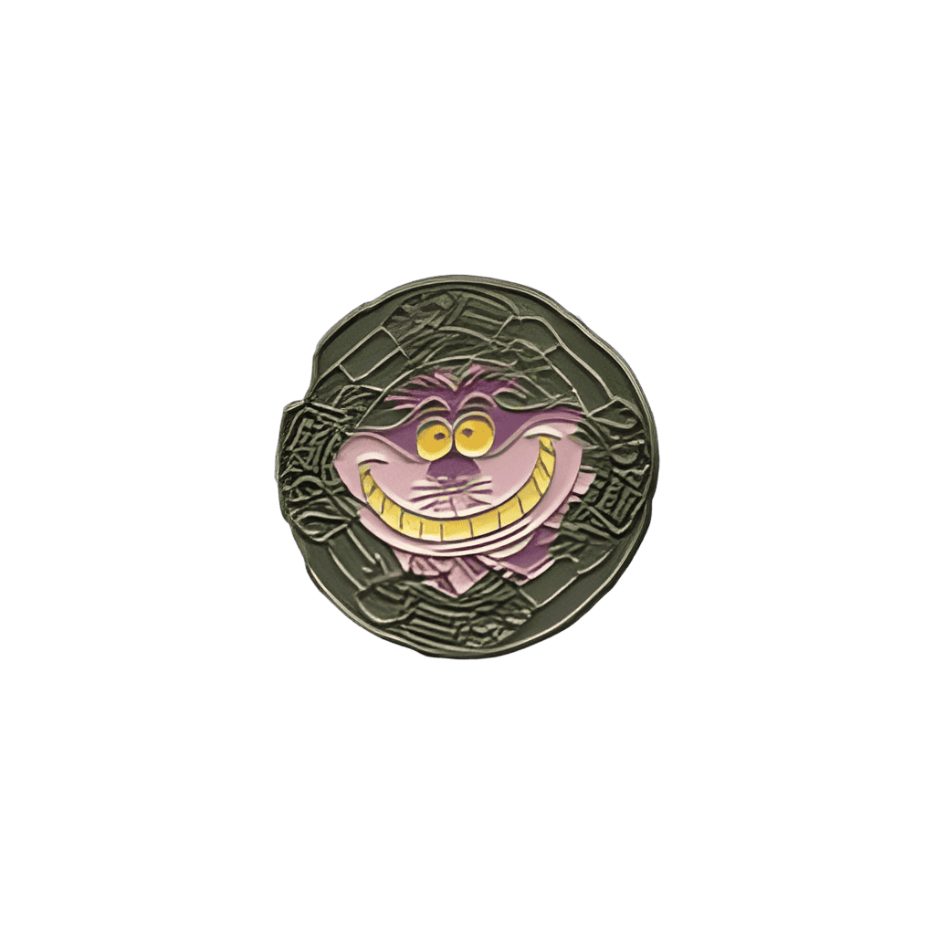 Ancient Coin Mystery - Cheshire Cat Disney pin