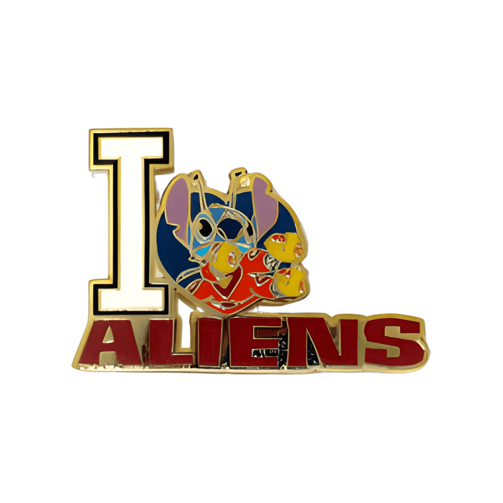 I love aliens Disney pin