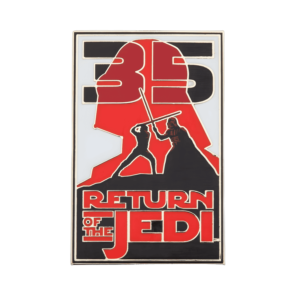 Luke and Darth Vader Disney pin