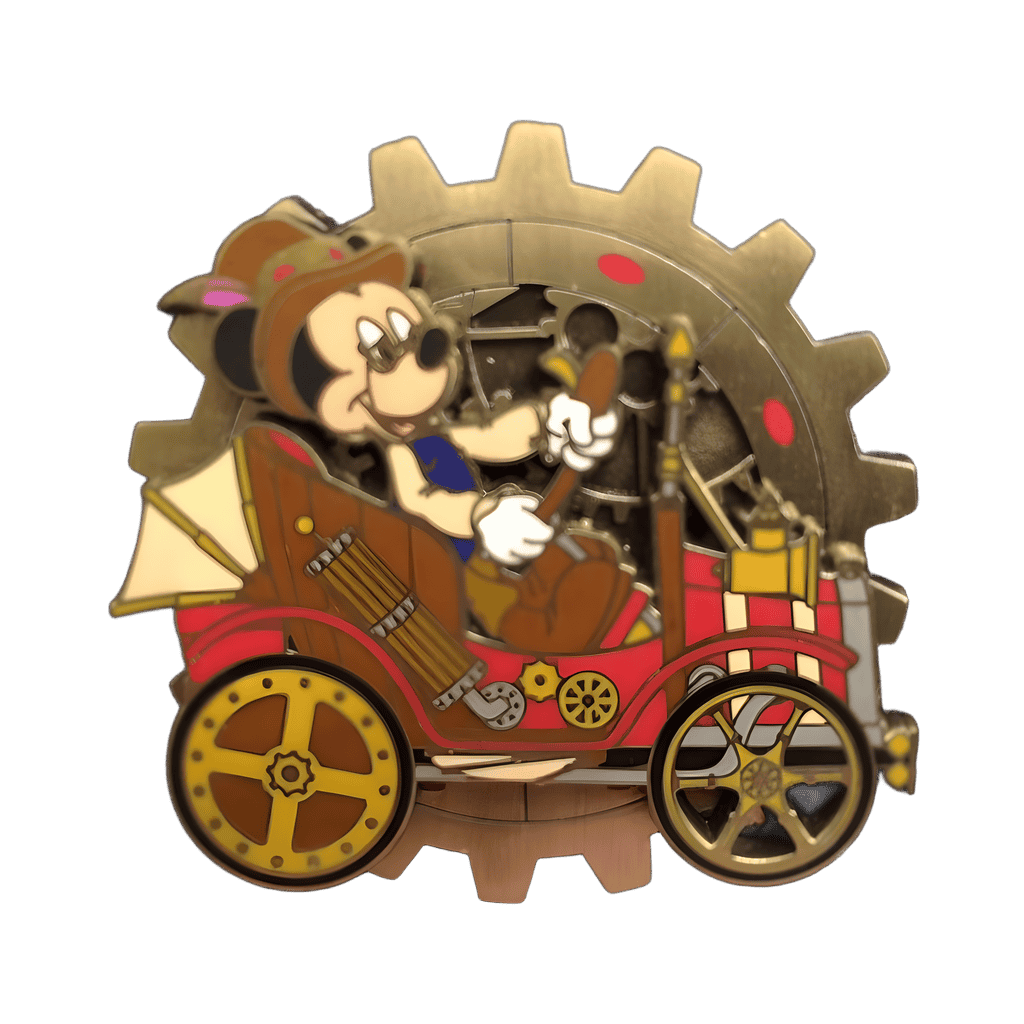Steampunk Attractions - Mickey and Mr. Toad's Wild Ride Disney pin