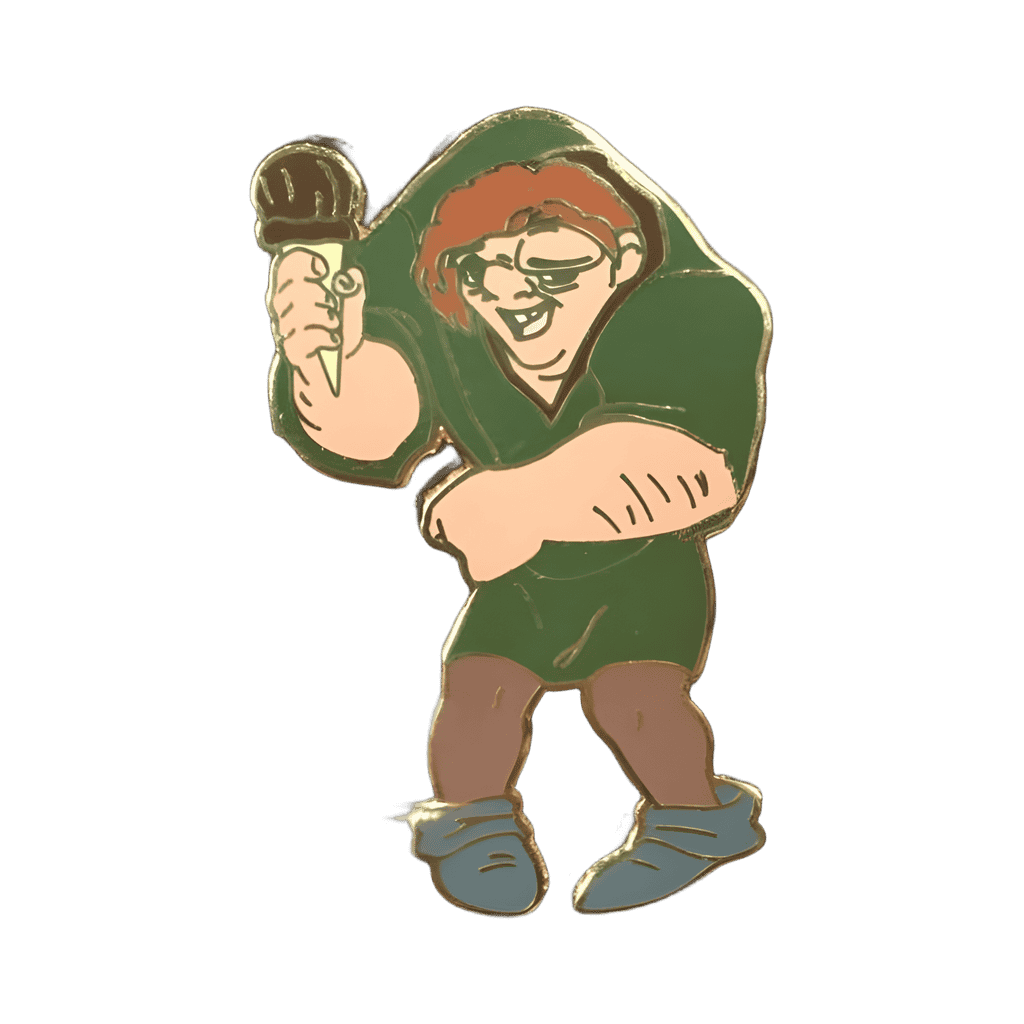 Quasimodo Disney pin